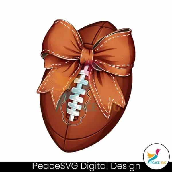 coquette-football-with-bow-png