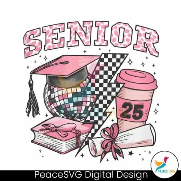 pink-leopard-senior-2025-class-of-2025-png