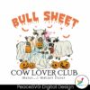 bull-sheet-cow-lover-club-png