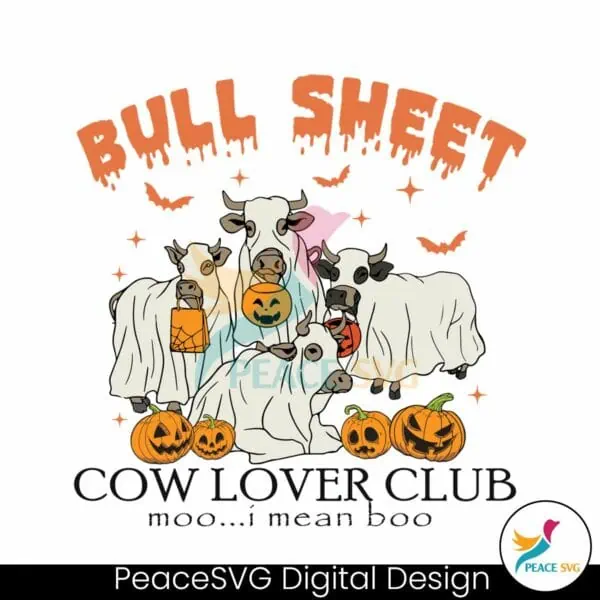 bull-sheet-cow-lover-club-png