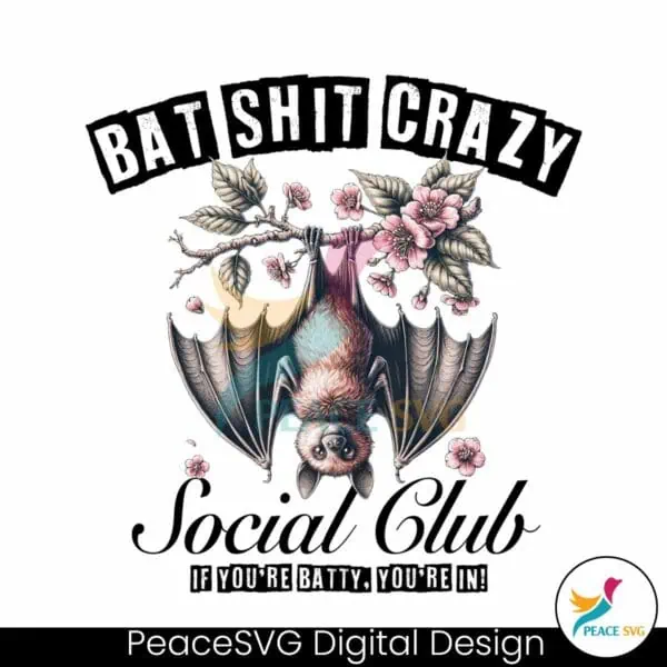 halloween-bat-shit-crazy-social-club-png