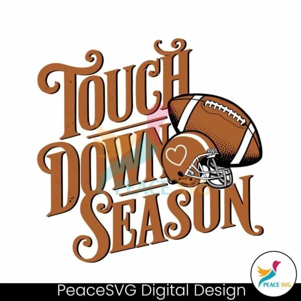 touch-down-season-football-helmet-svg