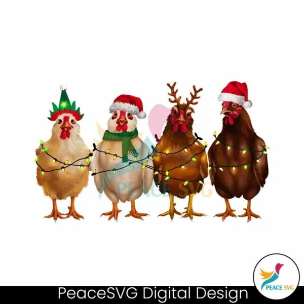 ute-christmas-chickens-farm-png