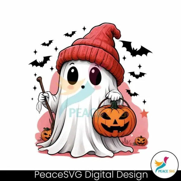 cute-ghost-pumpkin-halloween-fall-season-png