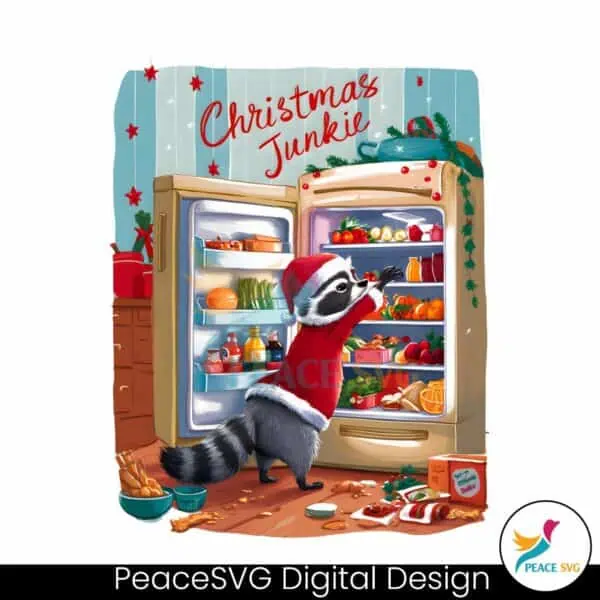 christmas-junkie-raccoon-raiding-fridge-png