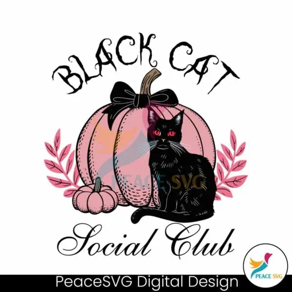 black-cat-social-club-ghost-cat-halloween-svg