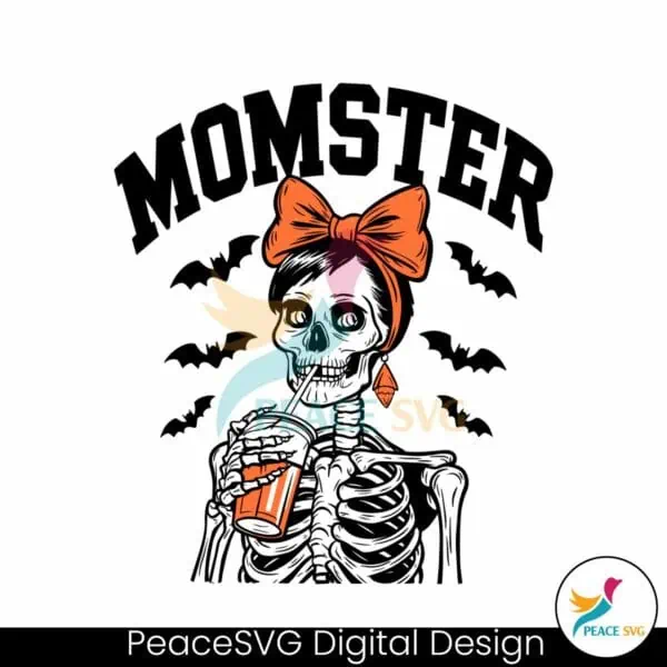 momster-skeleton-mom-halloween-coffee-svg