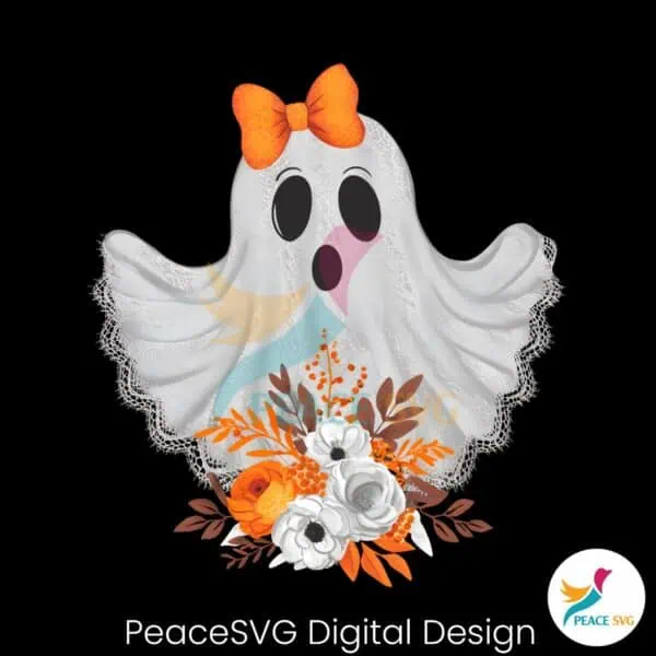 halloween-lace-ghost-spooky-coquette-orange-bow-png