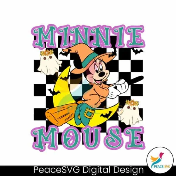 checkered-minnie-mouse-halloween-witch-vibes-svg