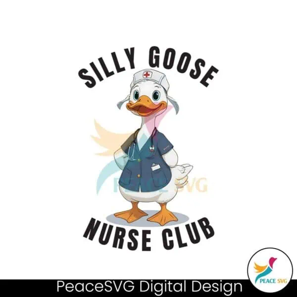 funny-silly-goose-nurse-club-png