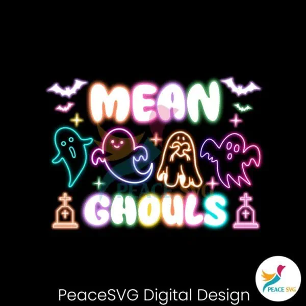 mean-ghouls-ghost-halloween-neon-png