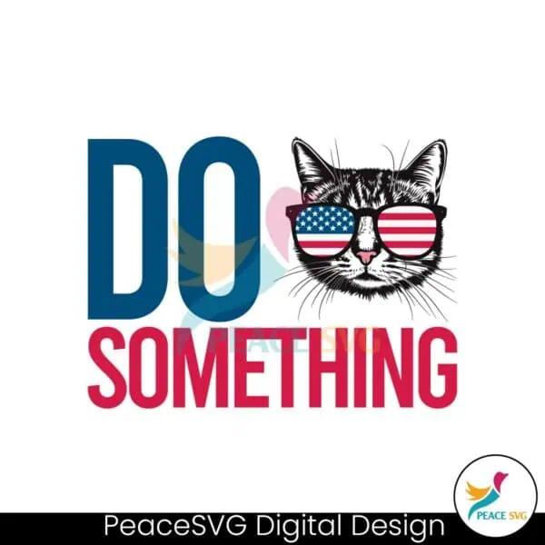 do-something-childless-cat-usa-glasses-svg