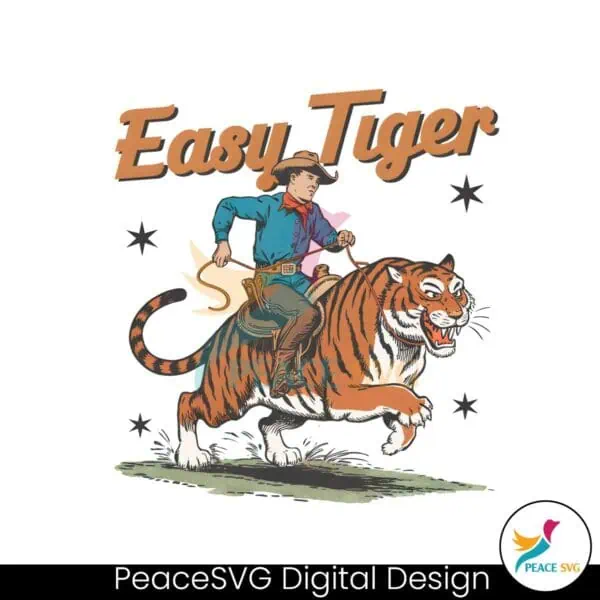 easy-tiger-funny-cowboy-hat-retro-png