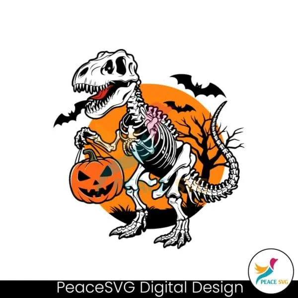 dinosaur-halloween-spooky-trex-svg