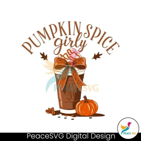 pumpkin-spice-girly-fall-floral-trendy-coquette-svg