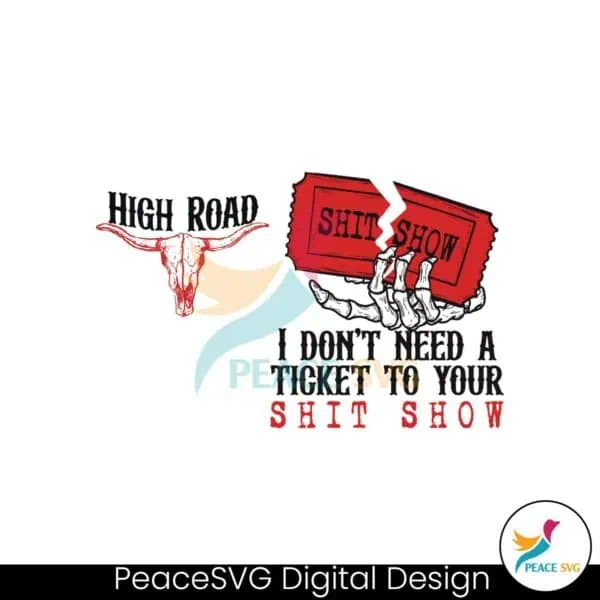 high-road-shit-show-lyrics-koe-wetzel-jessie-murph-svg