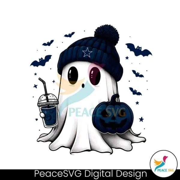 cute-dallas-cowboys-ghost-football-fall-pumpkin-png