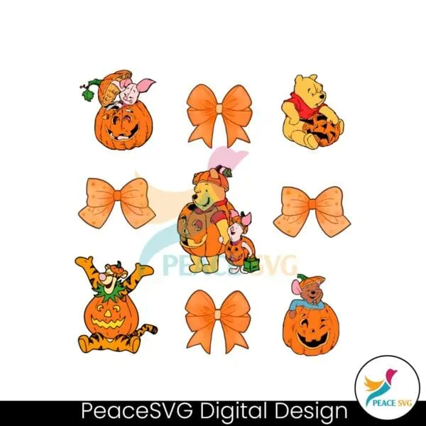 winnie-the-pooh-halloween-coquette-bow-pumpkin-png