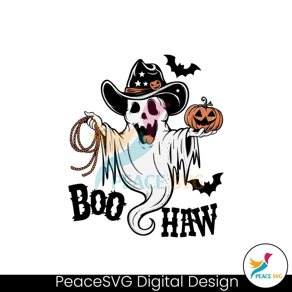 western-halloween-boo-haw-cowboy-ghost-png