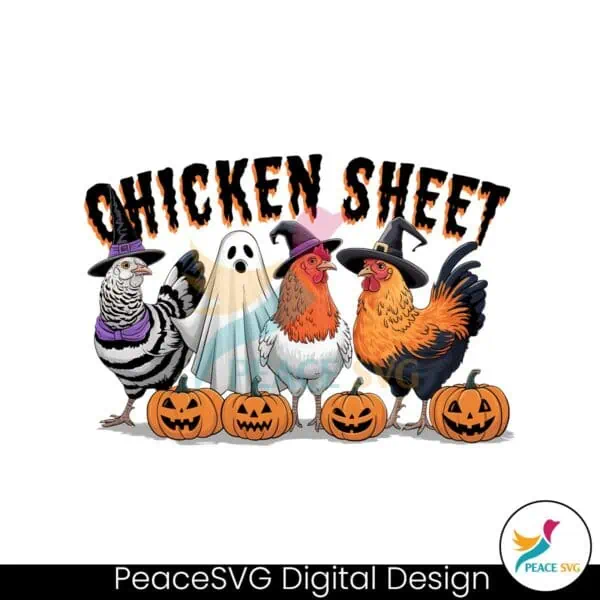 spooky-chicken-sheet-retro-halloween-png-sublimation-design