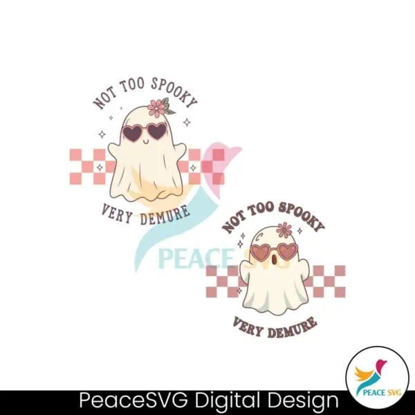 retro-groovy-very-demure-very-mindful-very-cutesy-ghost-svg