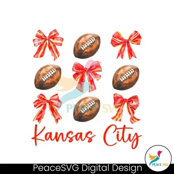 american-football-kansas-city-coquette-bow-png