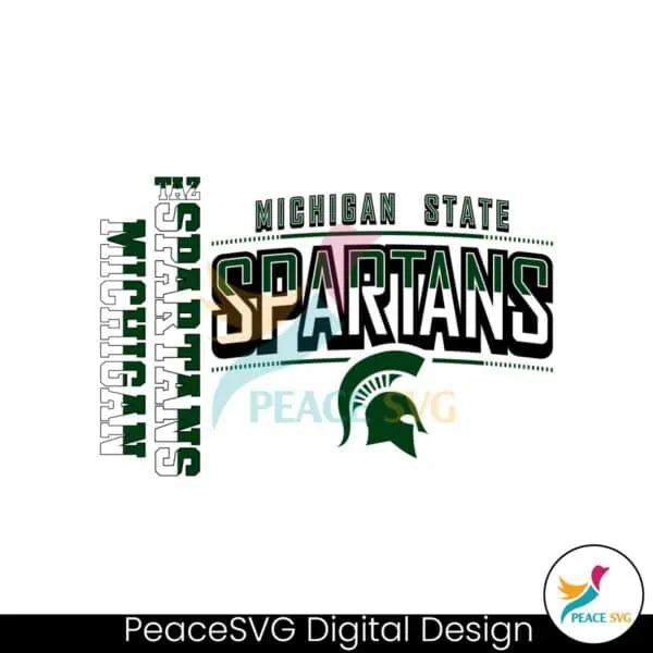 taz-michigan-state-spartans-football-svg