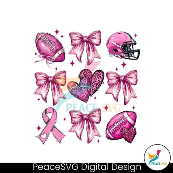 pink-football-breast-cancer-png-design-tackle-cancer-png-football-bow-sublimation-support-cancer-fighter-graphic