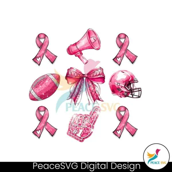 tackle-cancer-png-breast-cancer-awareness-coquette-football-pink-out-pink-ribbon-football-mom-design-fight-cancer-graphic