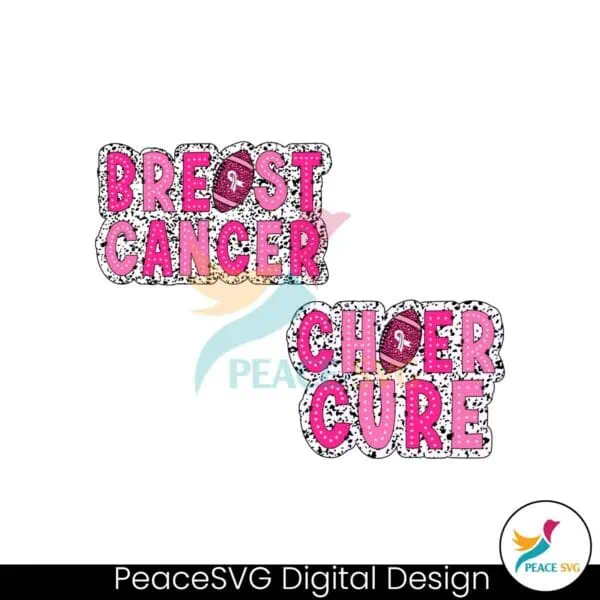 breast-cancer-football-cheer-cure-svg