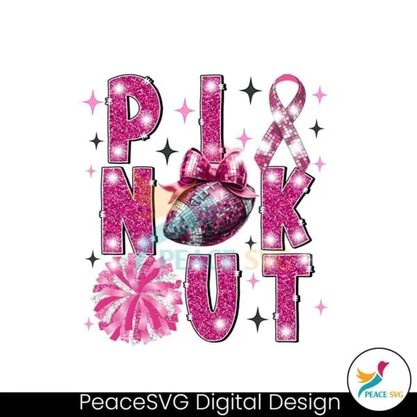 pink-out-football-coquette-design-breast-cancer-awareness-png-pink-ribbon-football-mom-graphic-fight-cancer-illustration