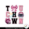 touchdown-season-football-coquette-design-breast-cancer-awareness-png-pink-ribbon-football-mom-graphic-fight-cancer-illustration