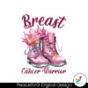 breast-cancer-warrior-strong-and-brave-png