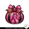 leopard-ribbon-bow-pumpkin-breast-cancer-png
