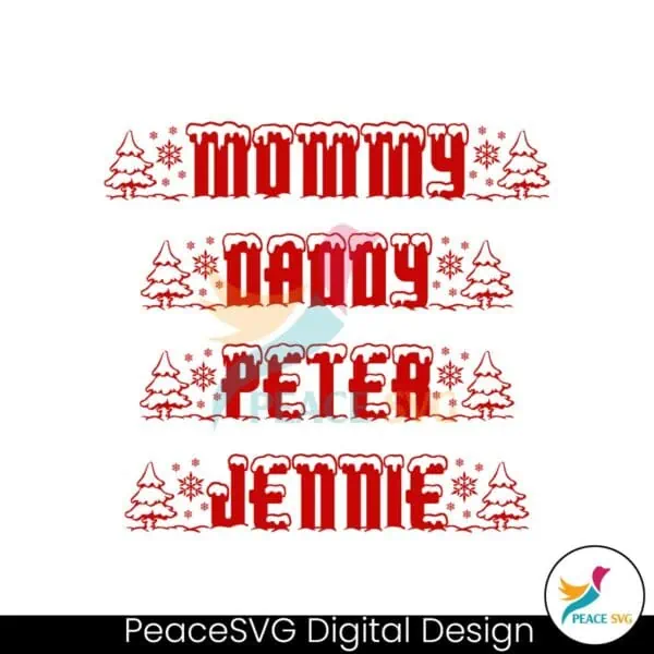 personalized-funny-christmas-family-members-svg-slihouette-design