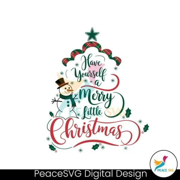 have-yourself-a-merry-little-christmas-svg-festive-holiday-design-for-cricut-silhouette