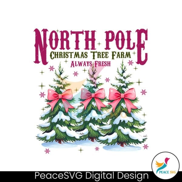 pink-coquette-bow-north-pole-christmas-tree-farm-always-fresh-png