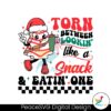 looking-like-a-snack-and-eating-one-funny-christmas-tree-cake-svg