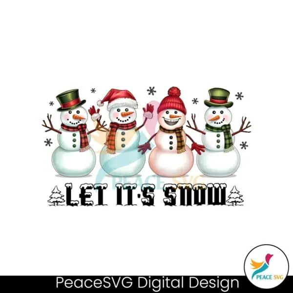 vintage-christmas-snowman-squad-let-it-snow-png-sublimation