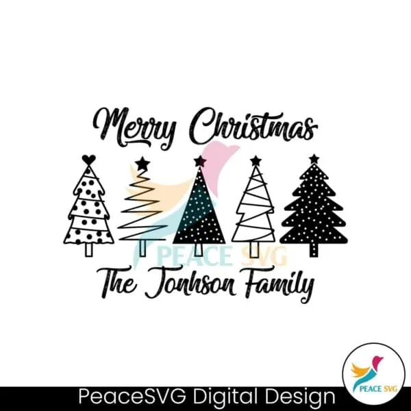 personalized-christmas-tree-family-name-svg-silhouette-design