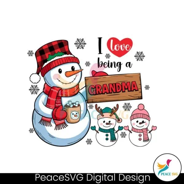 personalization-i-love-being-a-grandma-family-snowman-svg