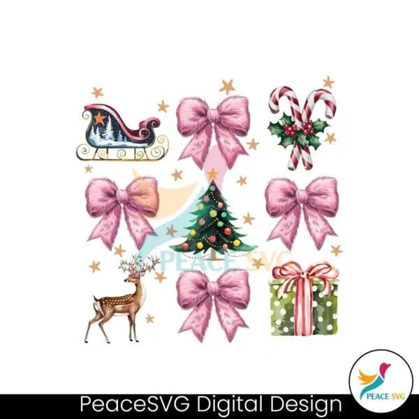 retro-holiday-designs-water-colort-coquette-christmas-sublimation-png