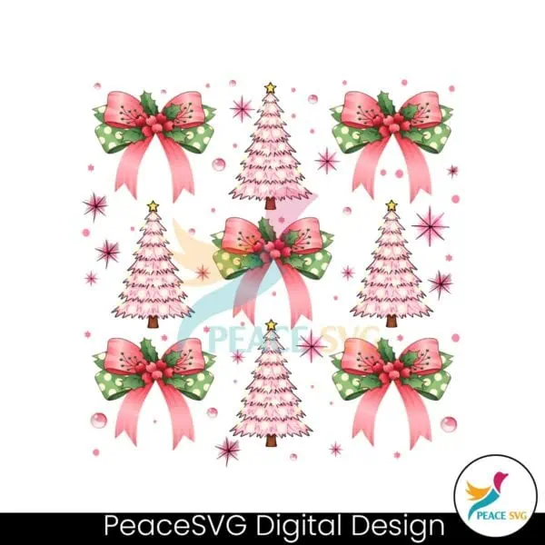 pink-christmas-coquette-bow-girly-christmas-season-png