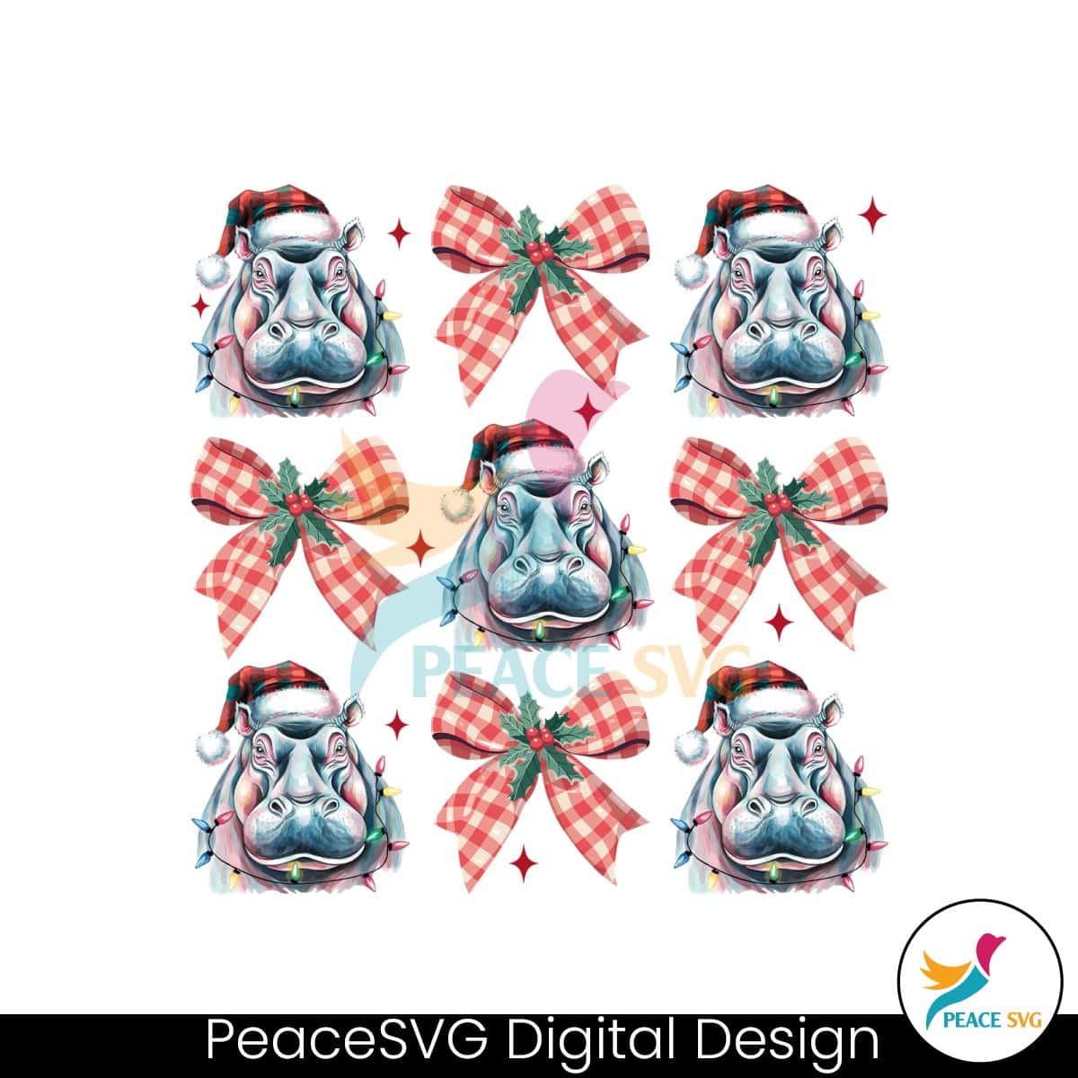 retro-coquette-christmas-hippos-santa-hat-christmas-light-png