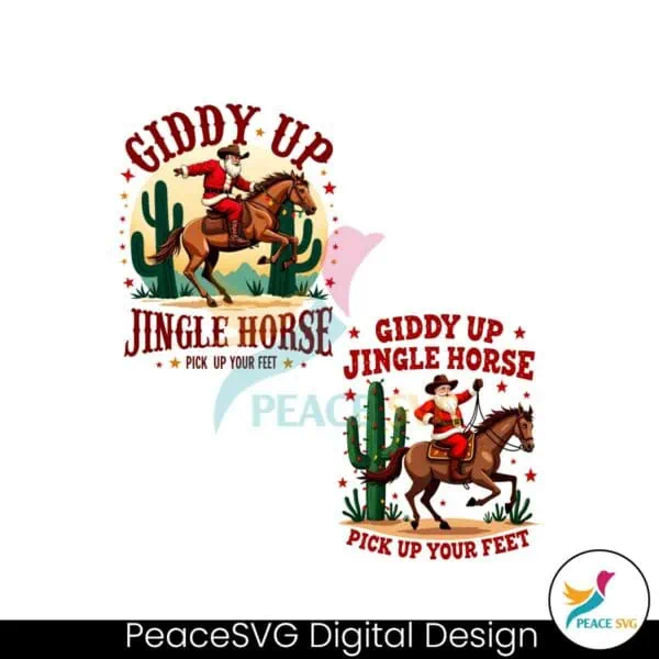 giddy-up-jingle-horse-pick-up-your-feet-funny-western-christmas-png