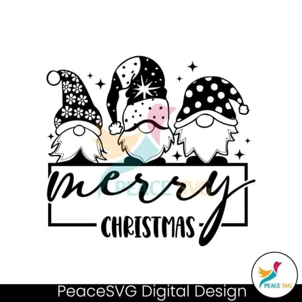 vintage-merry-christmas-gnomes-squad-svg-silhouette