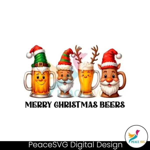 christmas-drinking-merry-christmas-santa-beer-png