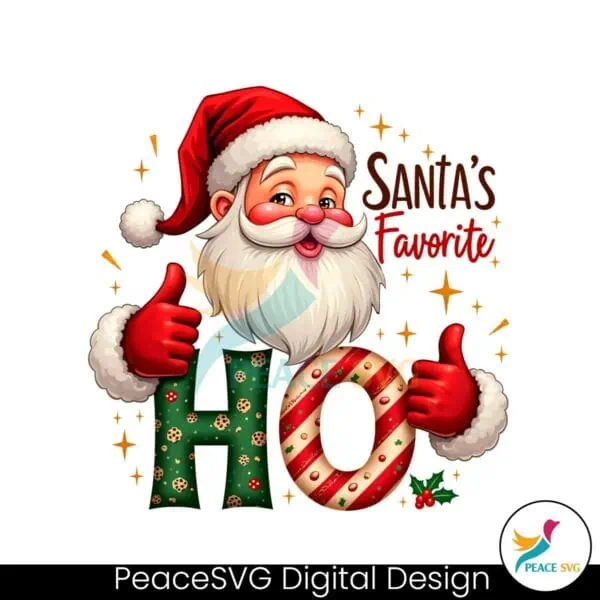 christmas-santas-favorite-ho-wrapping-paper-pattern-png