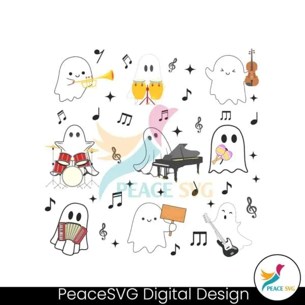 ghost-playing-musical-instruments-halloween-music-teacher-png