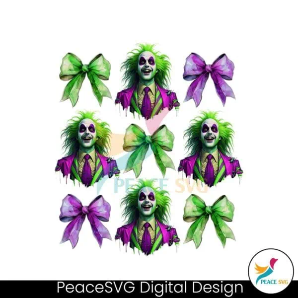 green-beetlejuice-halloween-movie-coquette-bow-png